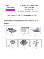 de thi hoc sinh gioi tieng anh 9 de so 1