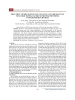 Nhận thức về một số năng lực cần có của cán bộ tham vấn tâm lí học đường tại một số trường phổ thông ở thành phố Hồ Chí Minh