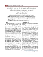 Đổi mới sinh hoạt chuyên môn theo nghiên cứu bài học - một giải pháp nâng cao chất lượng dạy học theo chương trình giáo dục phổ thông mới ở trường trung học cơ sở