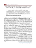 Thực trạng và biện pháp phát triển đội ngũ cán bộ quản lí các trường tiểu học ở thị xã Ngã Năm, tỉnh Sóc Trăng