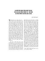 40 năm ứng dụng công nghệ tin học vào các quá trình Thông tin – Thư viện tại Viện Thông tin Khoa học Xã hội