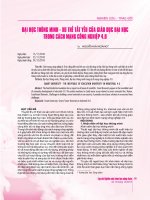 Đại học thông minh – Xu thế tất yếu của giáo dục đại học trong cách mạng công nghiệp 4.0