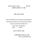 Luận án tiến sĩ Y học: Nghiên cứu sự biến đổi, giá trị của nồng độ LH trong tiên lượng điều trị kích thích phóng noãn bệnh nhân vô sinh do buồng trứng đa nang bằng clomiphene citrat đơn