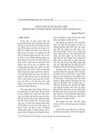 Những thủ thuật dạy đọc hiểu để phân tích văn bản trong giờ thực hành văn học Nga