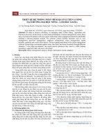 Thiết kế hệ thống phần mềm quản lí tiền lương tại Trường Đại học Nông - Lâm Bắc Giang