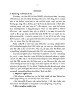 Tóm tắt luận án Tiến sĩ: Nghiên cứu chế độ nước mặt ruộng hợp lý để giảm thiểu phát thải khí mê tan trên ruộng lúa vùng đất phù sa trung tính ít chua đồng bằng sông Hồng