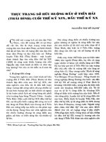 Thực trạng sở hữu ruộng đất ở Tiền Hải (Thái Bình) cuối thế kỷ XIX, đầu thế kỷ XX