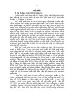 Tóm tắt Luận án tiến sĩ Sử học: Đảng Cộng sản Việt Nam lãnh đạo bảo vệ tài nguyên nước từ năm 2001 đến năm 2010