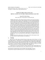 Đánh giá theo chuẩn năng lực: Những vấn đề cần cân nhắc trong đánh giá giáo viên
