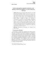 Initial research on protestantism in La Hủ people in Mưong Te district, Lai Chau province, Vietnam