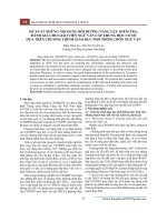 Đề xuất những nội dung bồi dưỡng năng lực kiểm tra, đánh giá cho giáo viên ngữ văn cấp trung học cơ sở dựa trên chương trình giáo dục phổ thông môn Ngữ văn