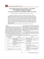 Sử dụng một số tiện ích của Google và Facebook trong khảo sát thông tin việc làm của sinh viên sau khi tốt nghiệp tại trường Cao đẳng Sư phạm Trung Ương - Nha Trang