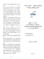 Tóm tắt Luận án tiến sĩ Hóa học: Nghiên cứu sự tạo phức của các ion kim loại với thuốc thử 5-bromosalicylaldehyde thiosemicarbazone và ứng dụng trong phân tích