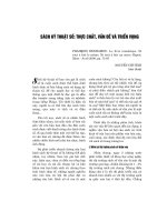 Sách kỹ thuật số: Thực chất, vấn đề và triển vọng