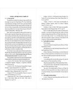 Tóm tắt luận án Tiến sĩ ngành Quản trị Kinh doanh: Nhân tố ảnh hưởng đến thực hiện trách nhiệm xã hội của các doanh nghiệp thuộc Tập đoàn Dệt may Việt Nam