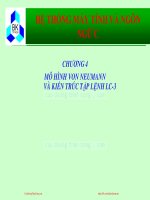 Bài giảng Hệ thống máy tính và Ngôn ngữ lập trình: Chương 4 - PGS.TS. Đặng Thành Tín