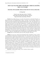 Đào tạo ngành thiết kế đồ họa theo xu hướng nhu cầu xã hội