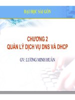 Bài giảng Lý thuyết quản trị mạng: Chương 2 - Lương Minh Huấn