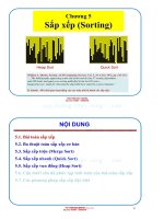 Bài giảng Cấu trúc dữ liệu và thuật toán: Chương 5 - Nguyễn Đức Nghĩa