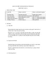 Báo báo thực hành đánh giá cảm quan phép thử A-not A