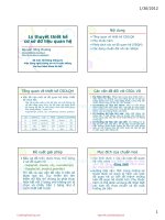 Bài giảng Cơ sở dữ liệu: Chương 4 - Nguyễn Hồng Phương