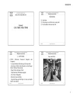 Bài giảng Tin học đại cương: Chương 2 - Học viện Nông nghiệp