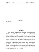 Đồ án: Thiết kế nhà máy sản xuất bia vàng với năng suất 5 triệu lít/năm