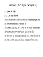 Bài giảng Quản trị mạng - Chương 5: Xây dựng các dịch vụ
