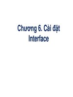 Bài giảng Kỹ thuật lập trình hướng đối tượng: Chương 6 - Nguyễn Minh Thi