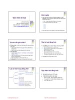 Bài giảng Xử lý ngôn ngữ tự nhiên: Gán nhãn từ loại - Lê Thanh Hương