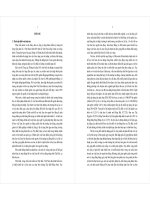 Tóm tắt luận án Tiến sĩ: Chính sách hỗ trợ việc làm đối với lao động nông thôn khu vực Tây Bắc