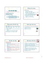 Bài giảng Cơ sở dữ liệu: Giới thiệu môn học - Nguyễn Hồng Phương