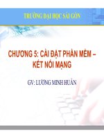 Bài giảng Hệ điều hành mã nguồn mở: Chương 5 - ThS. Lương Minh Huấn
