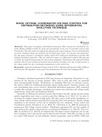 Novel optimal coordinated voltage control for distribution network using differential evolution technique