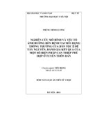 Tóm tắt luận văn Tiến sĩ Y học: Nghiên cứu mô hình và yếu tố ảnh hưởng đến bệnh tai mũi họng thông thường của dân tộc Ê Đê Tây Nguyên, đánh giá kết quả của một số biện pháp can thiệp phù