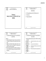 Bài giảng Tin học đại cương: Chương 6 - Học viện Nông nghiệp