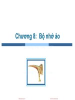 Bài giảng Hệ điều hành: Chương: 8 - ThS. Trần Thị Như Nguyệt