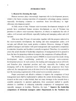 Summary of PhD thesis in Economics: Enhancing the leadership capacity of Department-level managers of the Department in the Northern key economic region