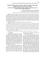 Phương pháp chia lưới tự động cho bài toán mô phỏng chân vịt của tàu thủy