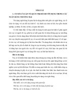 Tóm tắt Luận văn Thạc sĩ Ngân hàng: Hoàn thiện quy trình quản trị rủi ro tín dụng tại Ngân hàng thương mại cổ phần ngoại thương Việt Nam - chi nhánh Thăng Long