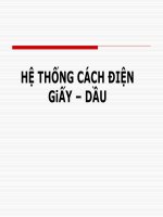 Bài giảng học phần Kỹ thuật cao áp: Chương 9 - Nguyễn Văn Dũng