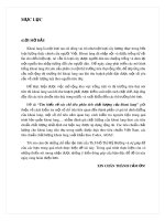 Đề tài: Tìm hiểu về các chỉ tiêu phân tích chất lượng của Khoai Lang