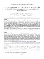 Dự đoán đường cong lực-chuyển vị của dầm đơn giản bê tông cốt thép một nhịp chịu uốn bốn điểm có cốt thép bị ăn mòn