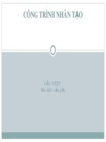 Bài thuyết trình: Công trình nhân tạo cầu vượt Mai Dịch - Cầu Giấy