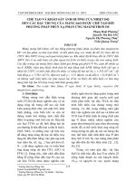 Chế tạo và khảo sát ảnh hưởng của nhiệt độ đến các đặc trưng của màng SnO được chế tạo bởi phương pháp phún xạ phản ứng magnetron DC