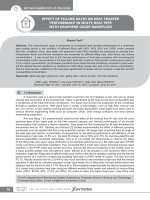 Effect of filling ratio on heat trasfer performance in multi-heat pipe with graphene oxide nanofluid
