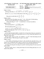 065 đề HSG toán 9 quảng nam  2013 2014 