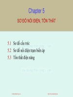 Bài giảng Thiết kế đường dây và trạm biến áp: Chapter 5 - TS. Nguyễn Nhật Nam, TS. Huỳnh Quốc Việt