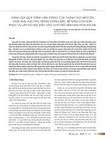 Đánh giá quá trình vận động của thành tạo Miocen giữa khu vực phụ trũng đông bắc bể Nam Côn Sơn phục vụ lập dữ liệu đầu vào cho mô hình địa hóa đá mẹ