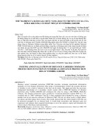Thử nghiệm và đánh giá chức năng bảo vệ truyền cắt xa của rơle khoảng cách kỹ thuật số Toshiba GRZ200